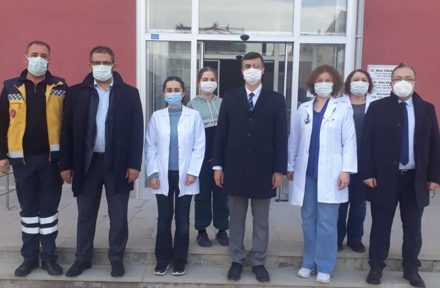 Sağlık Müdürü Korkmaz denetlemelerini sürdürüyor