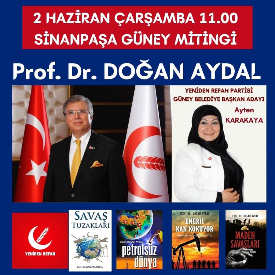 Prof. Dr. Doğan Aydal, Güney için geldi