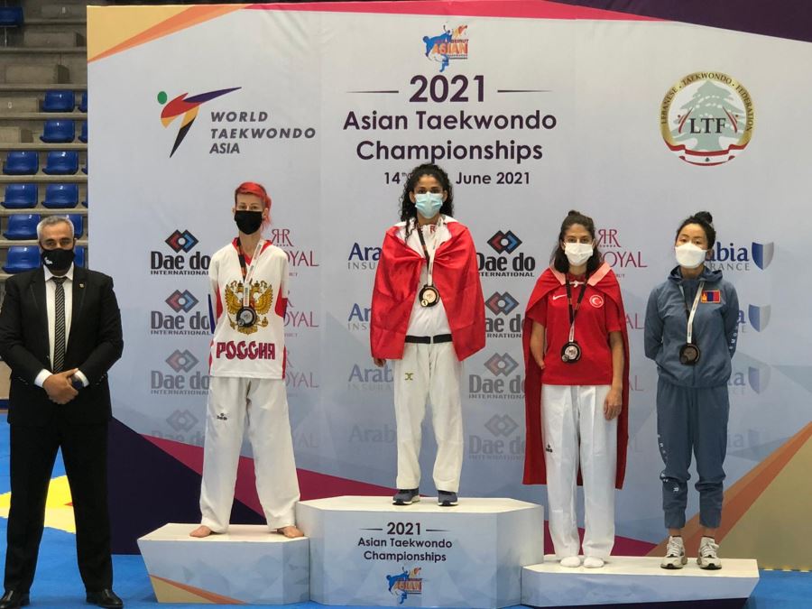 Afyonlu sporcu Asya üçüncüsü oldu