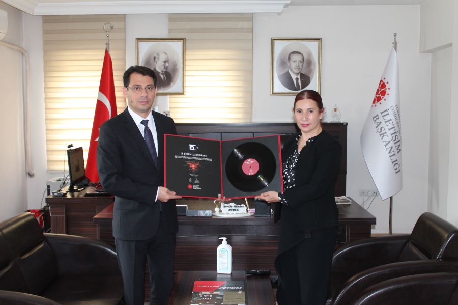 Başsavcı Mustafa Çelenk'ten veda ziyareti