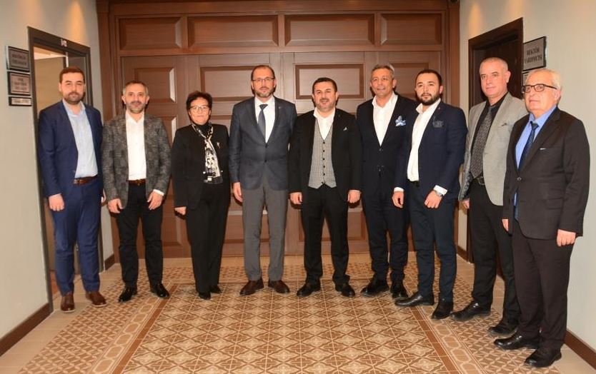 İstanbul AFSİAD Rektör Okumuş’u ziyaret etti