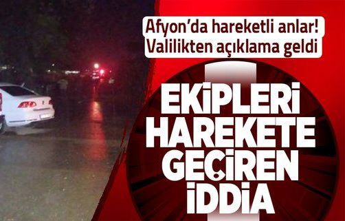 Afyon’da uçak düştü