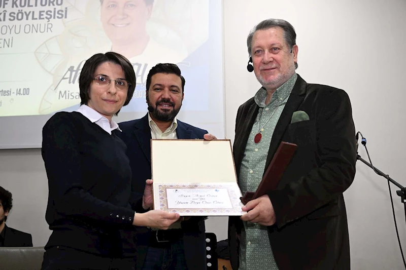 Ahmet Özhan, Afyon Kocatepe Üniversitesi tarafından Yaşam Boyu Onur Ödülü