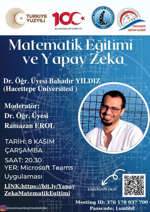 Afyon Kocatepe Üniversitesi, Matematik Eğitimi ve Yapay Zeka Etkinliği Düzenliyor
