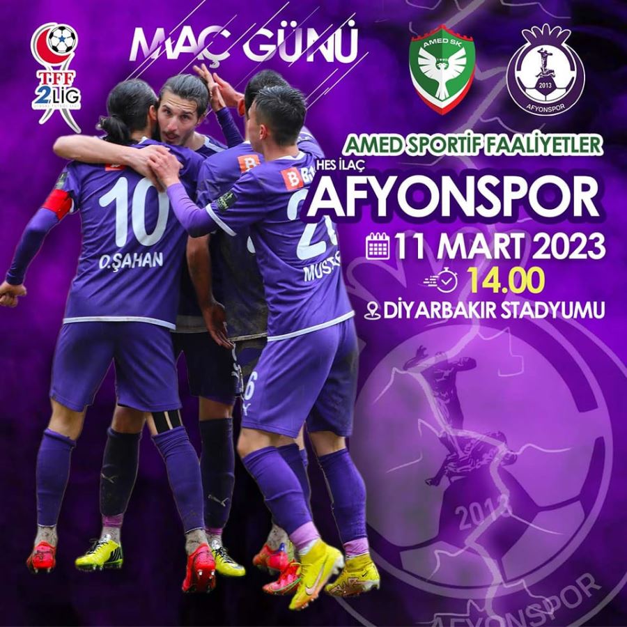 Afyonspor deplasmanda Amed’i devirdi: 2-0