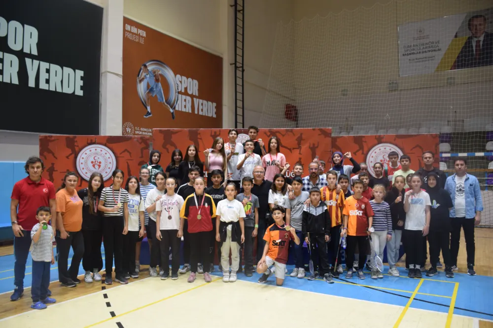 Badminton müsabakaları sona erdi