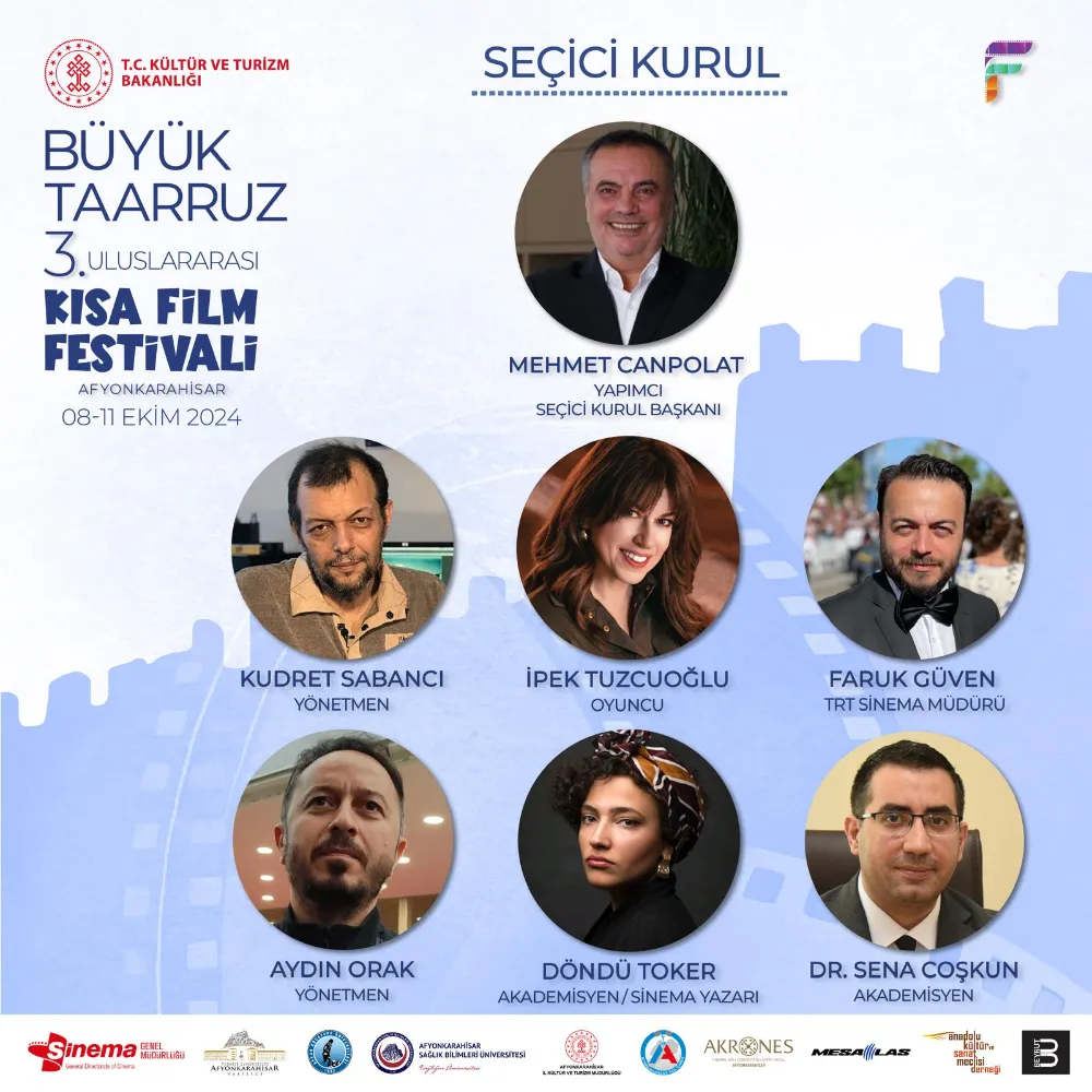 Afyon’a ünlü akını! Kısa Film Festivali başlıyor