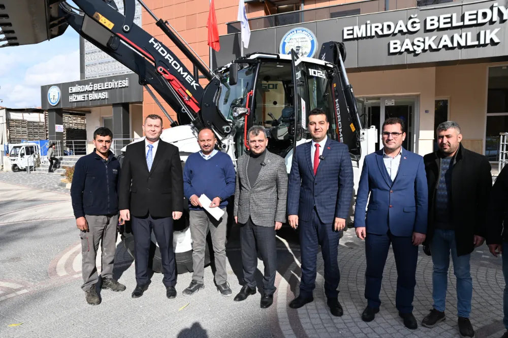 Emirdağ Belediyesi araç filosunu güçlendiriyor 