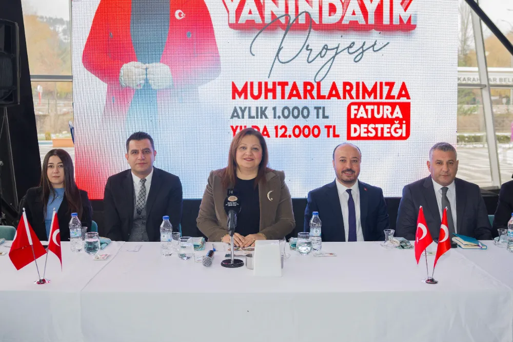 “Muhtarımın Yanındayım” Projesi hayata geçiyor