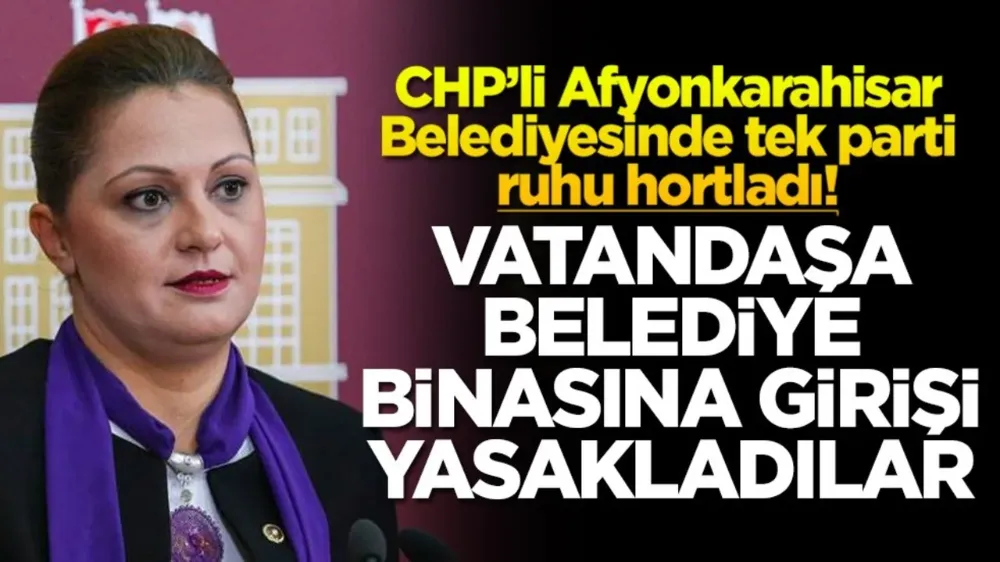 CHP’li belediyede tek parti ruhu hortladı!