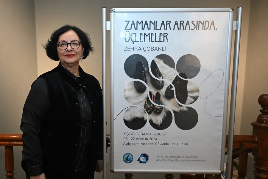 Prof. Zehra Çobanlı’nın kişisel seramik sergisi açıldı