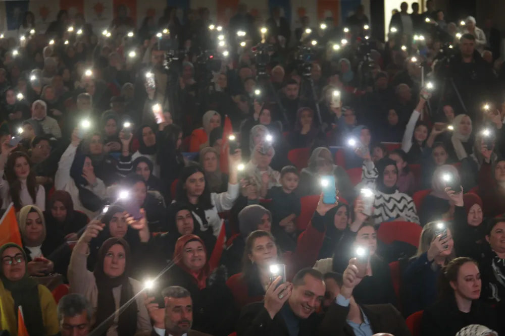 AK Parti Kadın Kolları Kongresi coşkuyla yapıldı