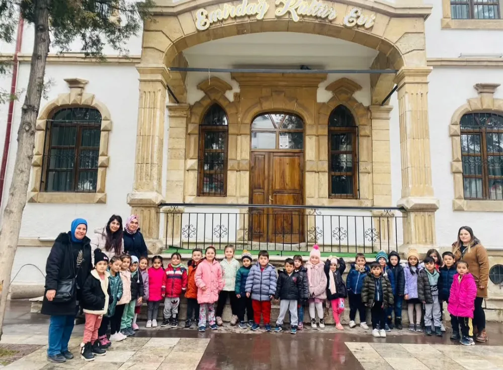 Cumhuriyet İlkokulu Ana Sınıfı Öğrencilerinden Emirdağ Kültür Evi