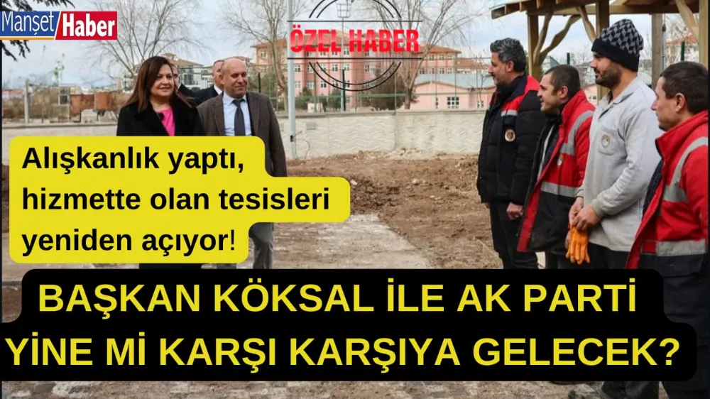 Alışkanlık yaptı, hizmette olan tesisleri yeniden açıyor!