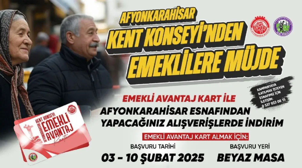 Emekli Avantaj Kart hayata geçiyor