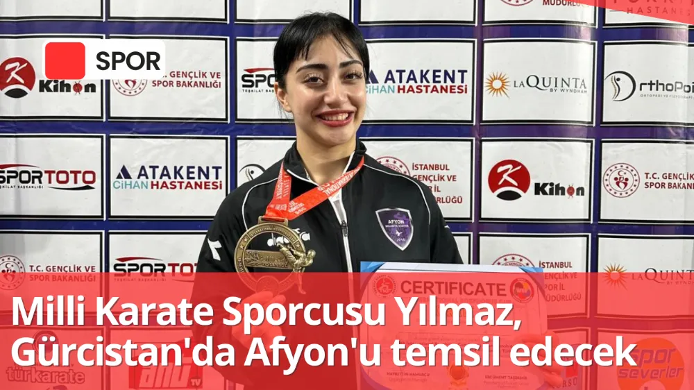 Milli Karate Sporcusu Yılmaz, Gürcistan