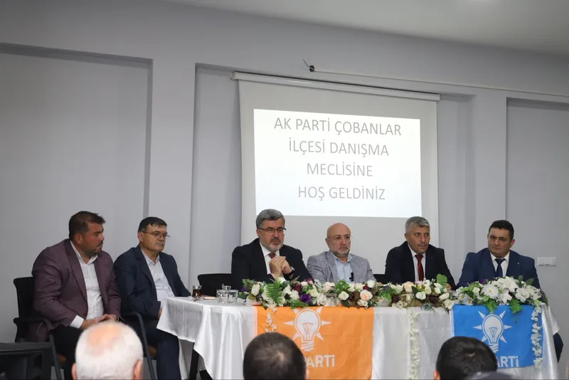 Ak Parti Afyonkarahisar İl Başkanı Turgay Şahin, Çobanlar İlçe Danışma Meclisi Toplantısını Gerçekleştirdi