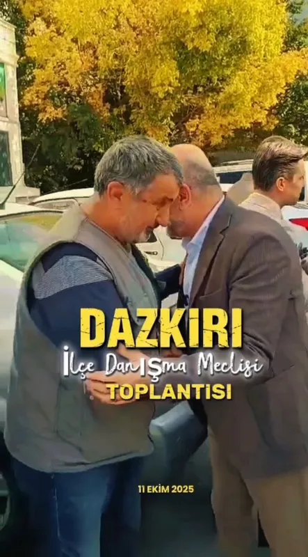 AK Parti Afyonkarahisar İl Başkanı Turgay Şahin, Dazkırı