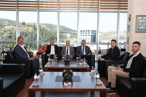 MHP Sinanpaşa Heyeti, ATSO Başkanı