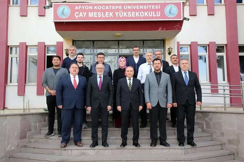 AKÜ Rektörü Karakaş, Çay ve Sultandağı MYO