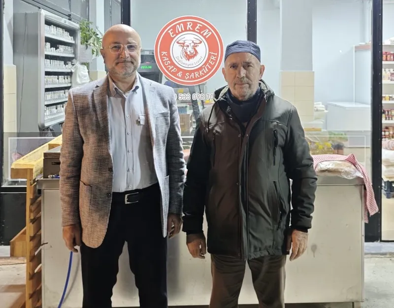 AK Parti Afyonkarahisar İl Başkanı Şahin, Esnaf Ziyaretlerini Sürdürüyor