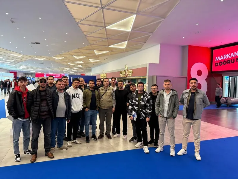 Afyon Kocatepe Üniversitesi Öğrencileri ISK SODEX 2025 Fuarında Sektörle Buluştu