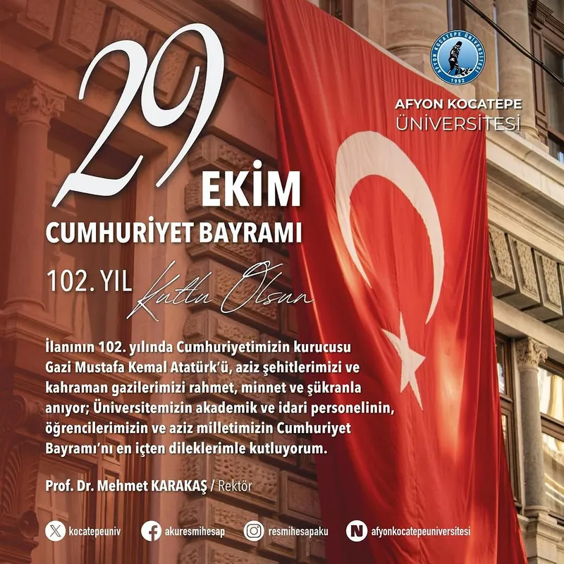 Afyon Kocatepe Üniversitesi Rektörü