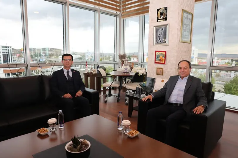 Afyonkarahisar TSO Başkanına Çevre ve Şehircilik İl Müdürlüğünden Ziyaret
