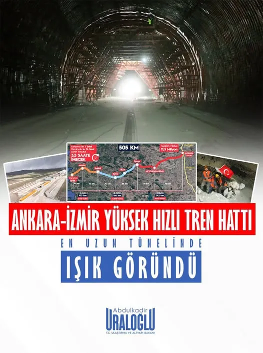 Afyonkarahisar Yüksek Hızlı Tren Kavşağı Olma Yolunda İlerliyor