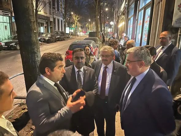 AK Partili Heyet Brüksel