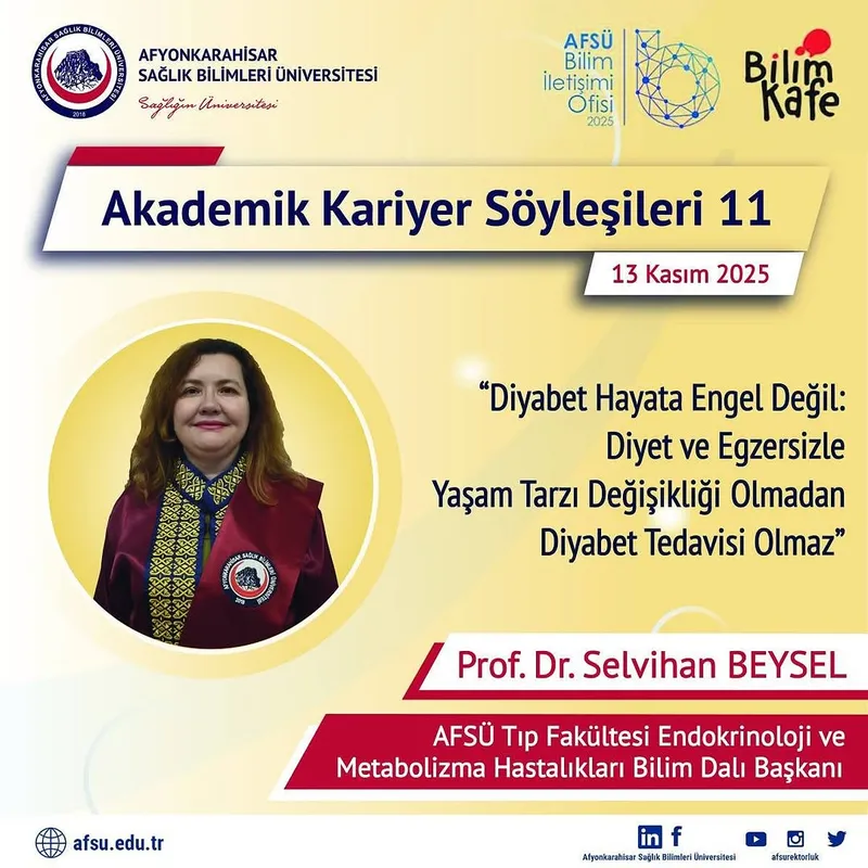 Diyabet Hayata Engel Değil: Prof. Dr. Selvihan Beysel