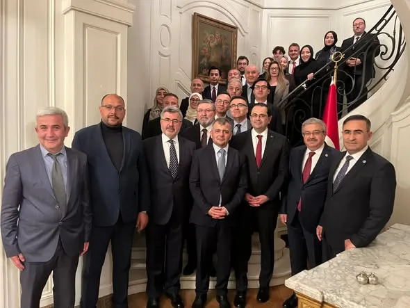 AK Partili Özkaya, Brüksel