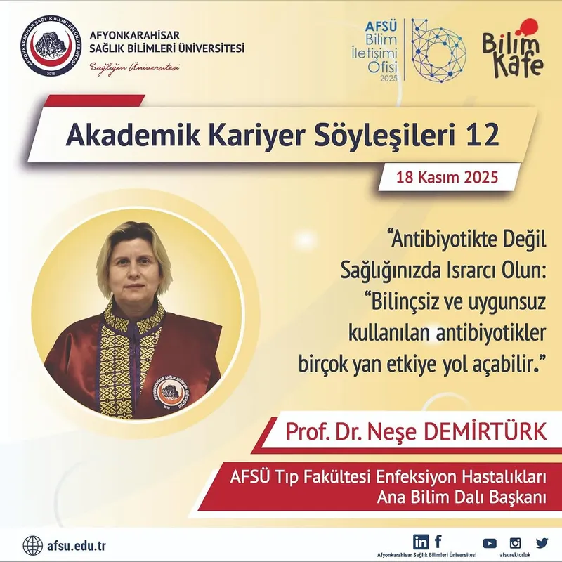 Bilinçsiz Antibiyotik Kullanımına Karşı Uzman Uyarısı: 