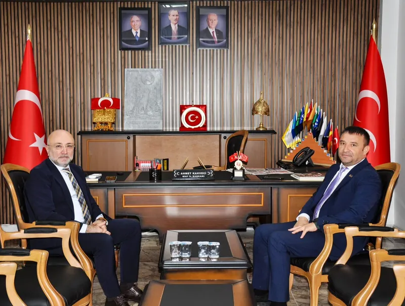 AK Parti Afyonkarahisar İl Başkanı Turgay Şahin, MHP İl Başkanı