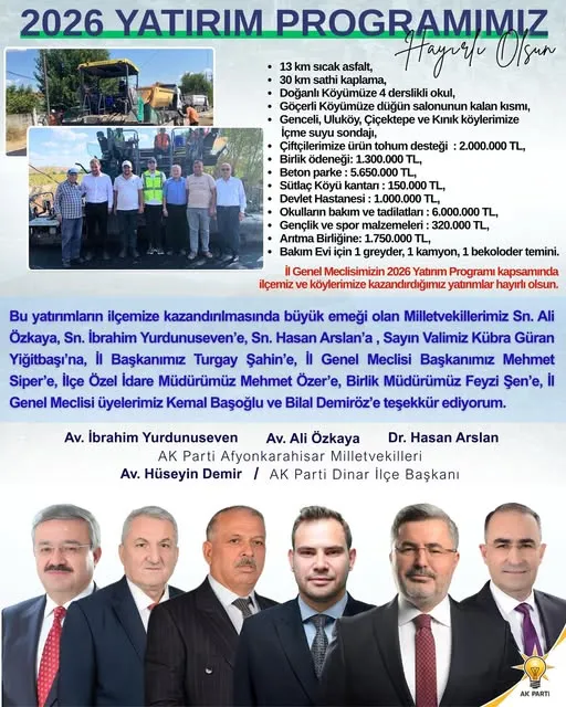 AK Parti Afyonkarahisar Milletvekili İbrahim Yurdunuseven