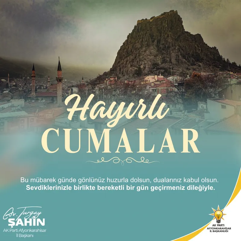 AK Parti Afyonkarahisar İl Başkanı Turgay Şahin