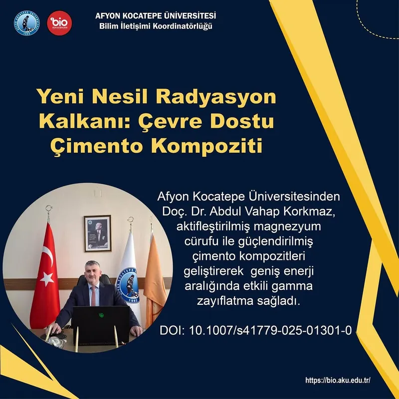 Afyon Kocatepe Üniversitesi Yeni Nesil Radyasyon Kalkanı Geliştirdi