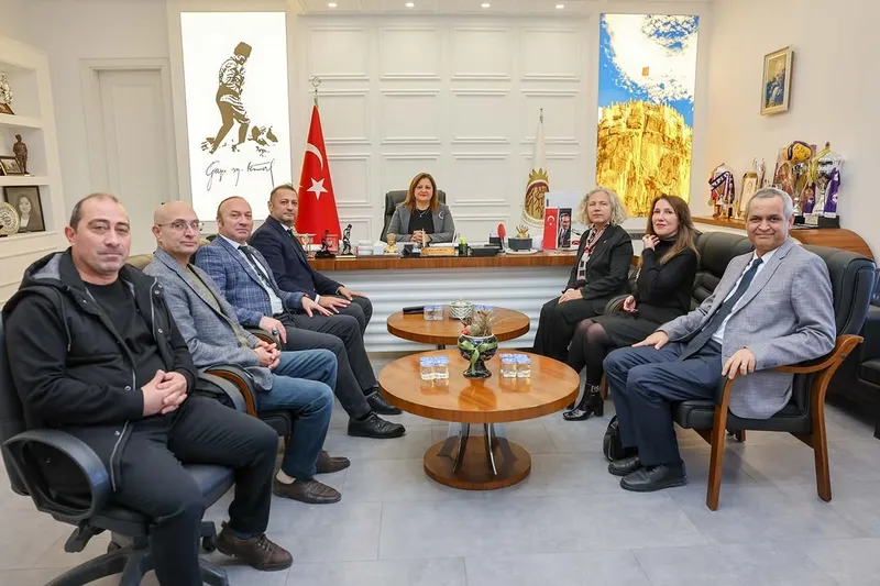Burcu Köksal, Makina Mühendisleri Odası Heyetini Ağırladı