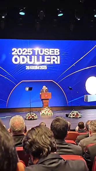 Afyonkarahisar İl Sağlık Müdürü Öztürk, TÜSEB Ödül Töreni