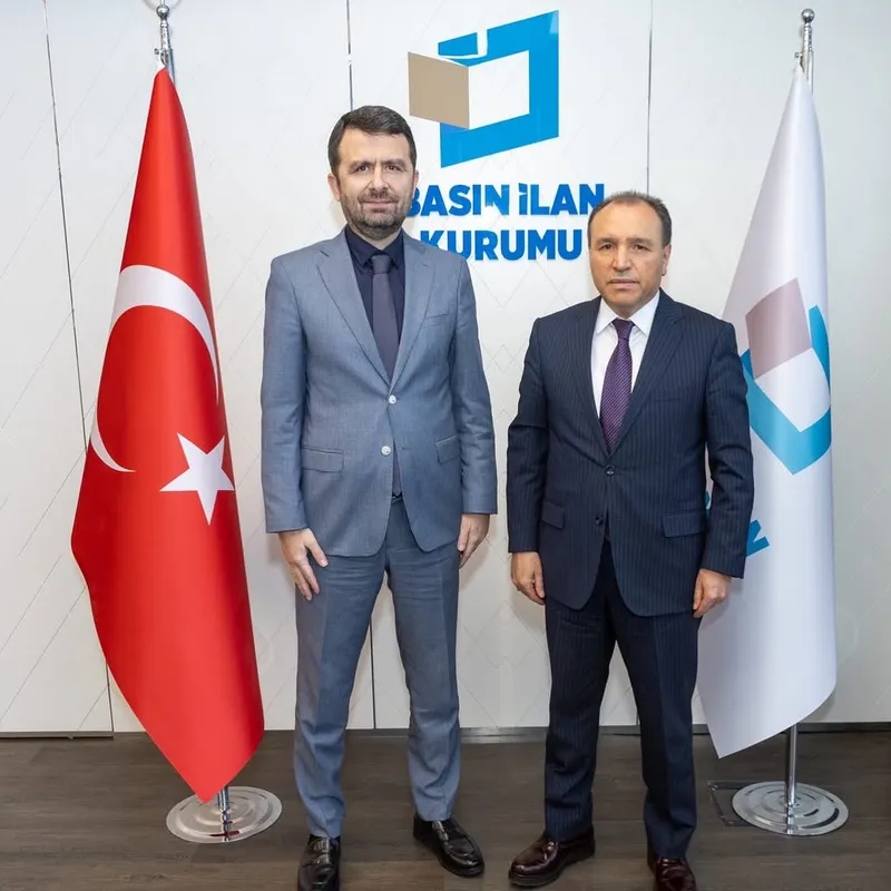 Afyon Kocatepe Üniversitesi Rektörü Karakaş, Basın İlan Kurumu Genel Müdürü Çay