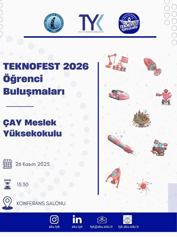 Teknofest 2026 Heyecanı Afyon Kocatepe Üniversitesi