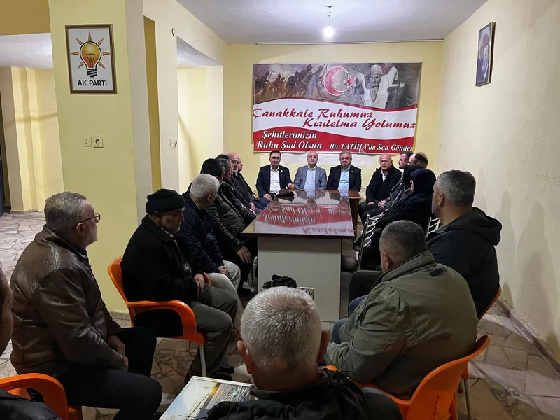 AK Parti Afyonkarahisar İl Başkanı Şahin, Evciler