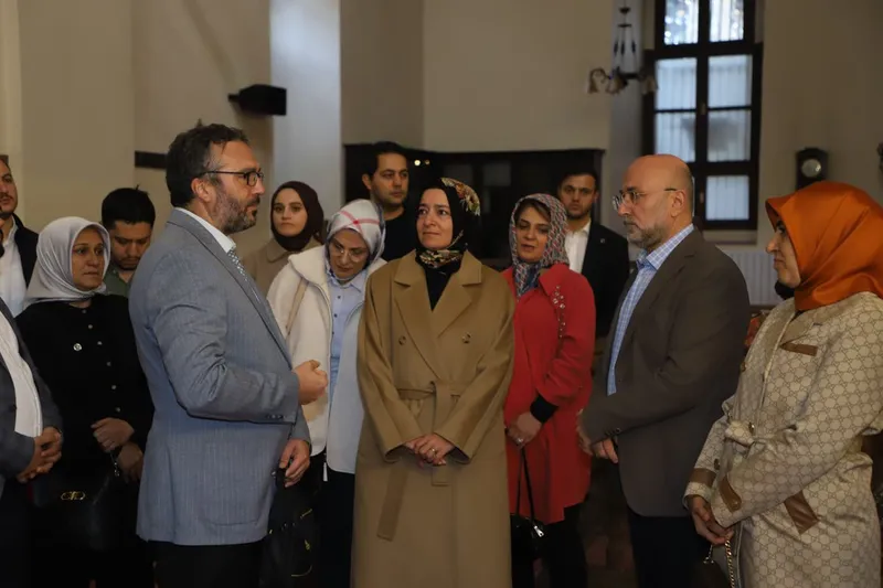 Ak Parti Afyonkarahisar İl Başkanı Turgay Şahin, Mevlana Türbe Camii