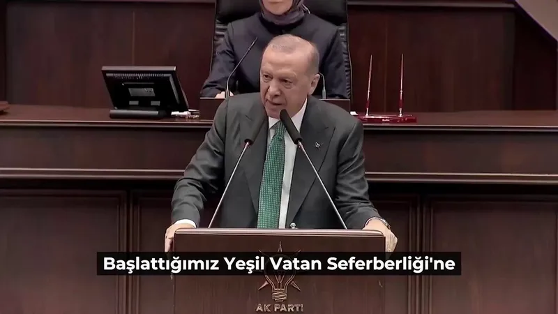 AK Parti Afyonkarahisar İl Başkanı Turgay Şahin, Yeşil Vatan Seferberliği kapsamında 550 milyon fidan dikildiğini açıkladı