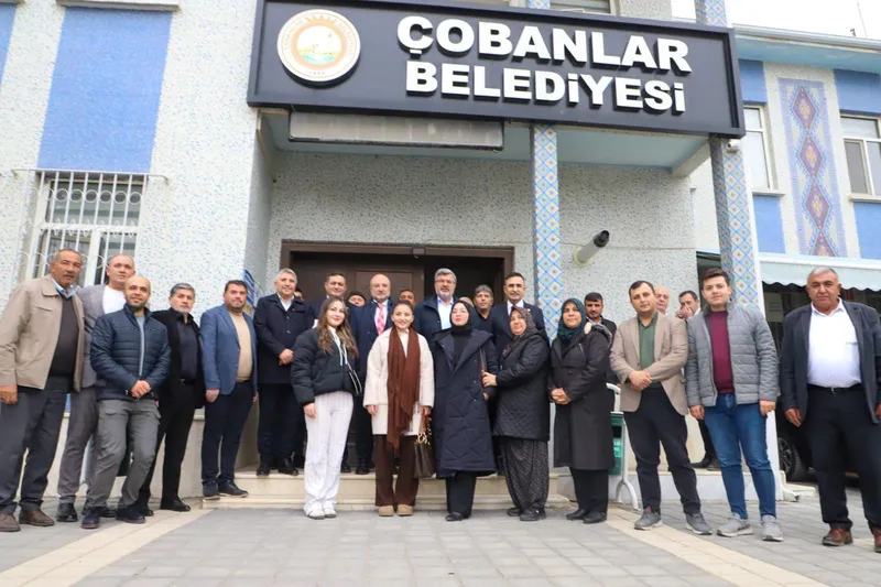 Ak Parti Afyonkarahisar İl Başkanı Şahin, Çobanlar Belediye Ziyaretini Değerlendirdi