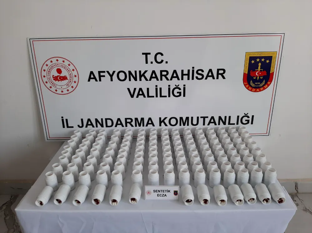 7504 adet uyuşturucu yakalandı 