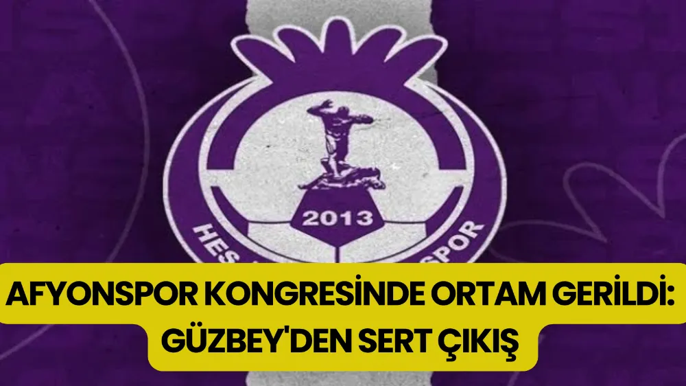 Afyonspor Kongresinde ortam gerildi: Güzbey