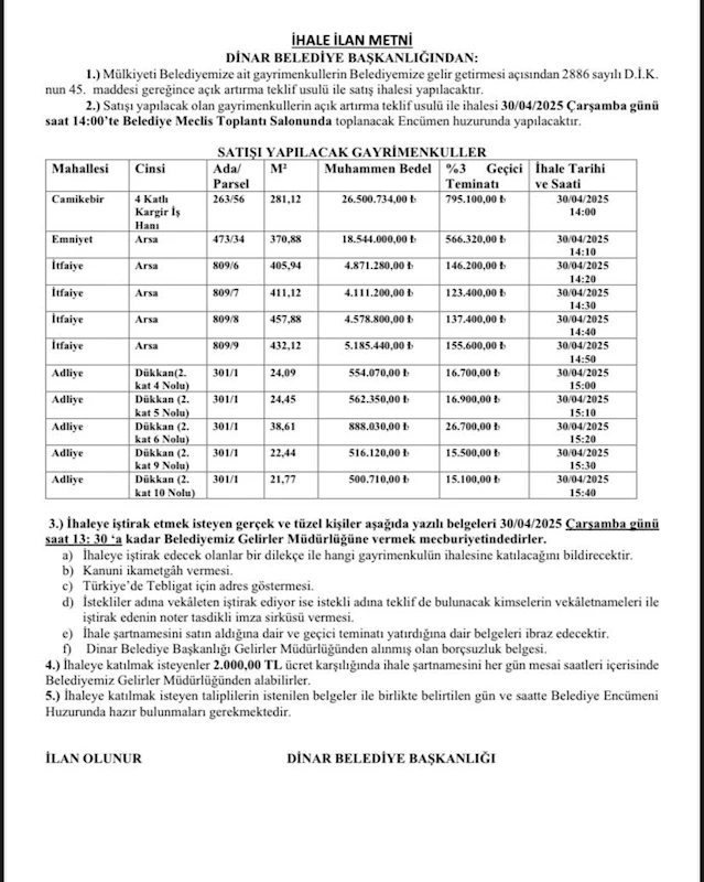 Dinar Belediyesi