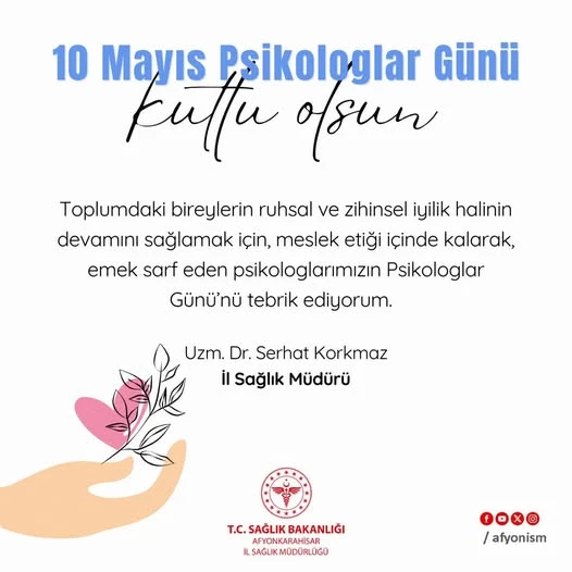 Psikologlara Özel Saygı: Afyonkarahisar