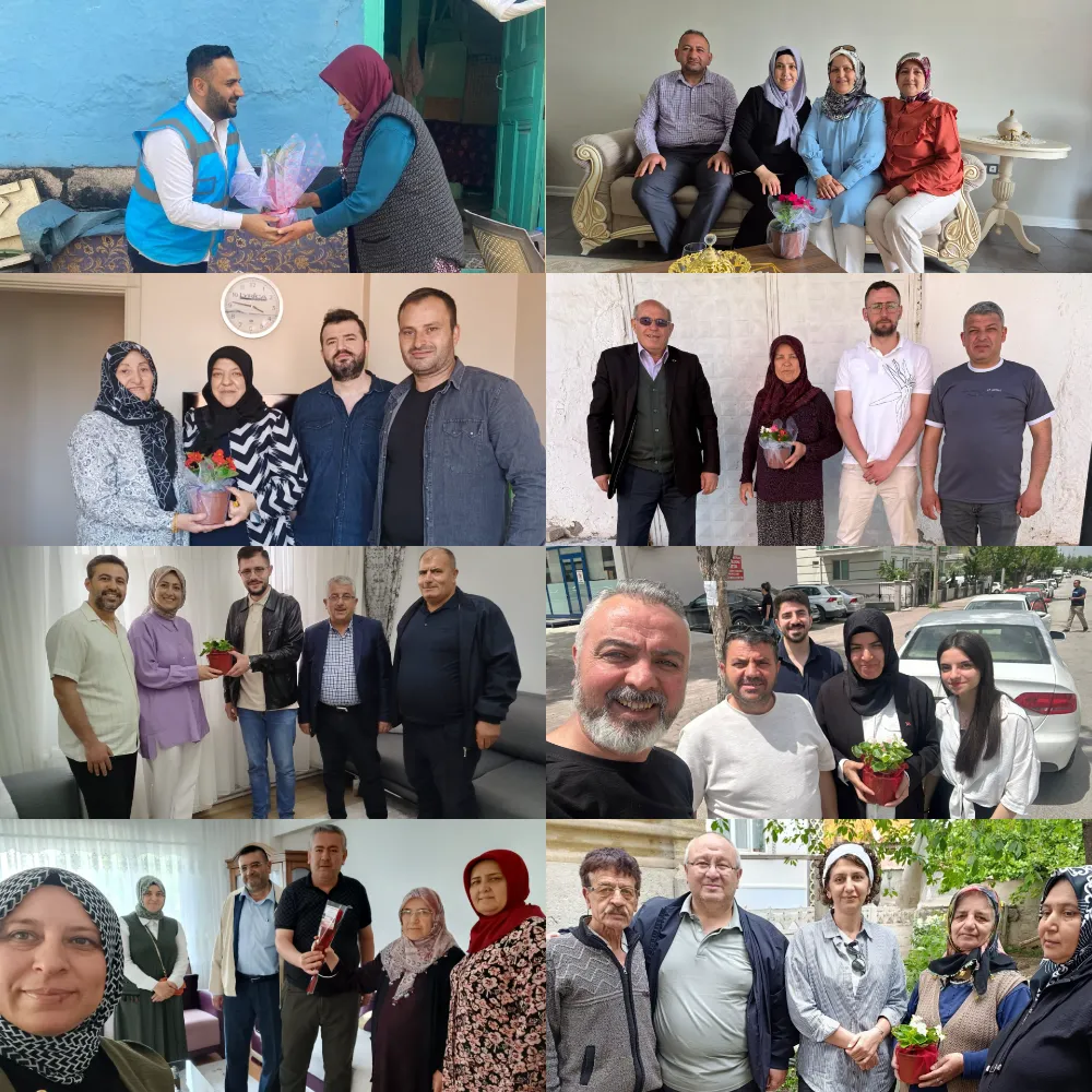 AK PARTİ TÜM KADEMELERİYLE ANNELERİN YANINDA